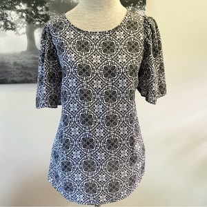 Worthington Petite Short Sleeve Blouse